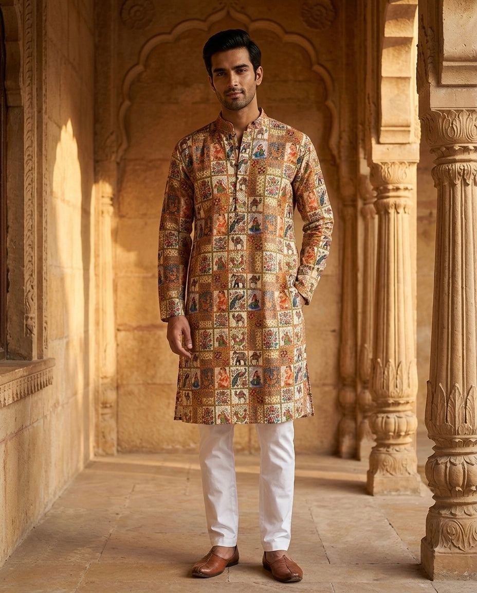The Jaipur Chitra Kurta